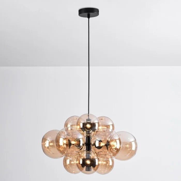 12'li Cam Sarkıt Avize Aydınlatma 5