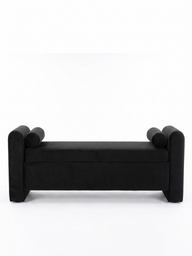 Carrara Bench-Bank-Semya Home-Siyah-NowShopFun