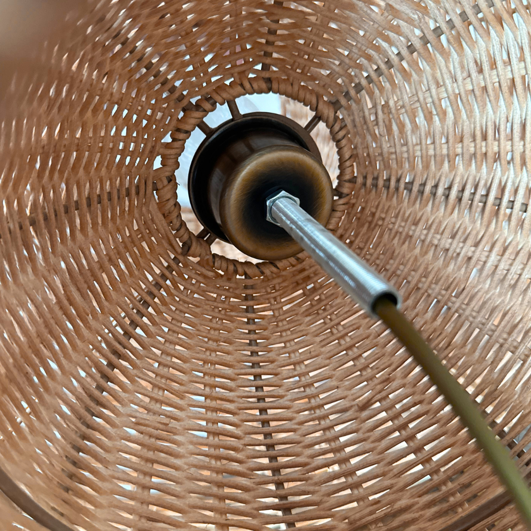Truffle Büyük Rattan Abajur