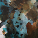 Inner Aqua #14 Tablo-Tablo-The Clique Artworks-37 x 47 cm/14.5 x 18.5 in-Tuval üzerine akrilik-NowShopFun