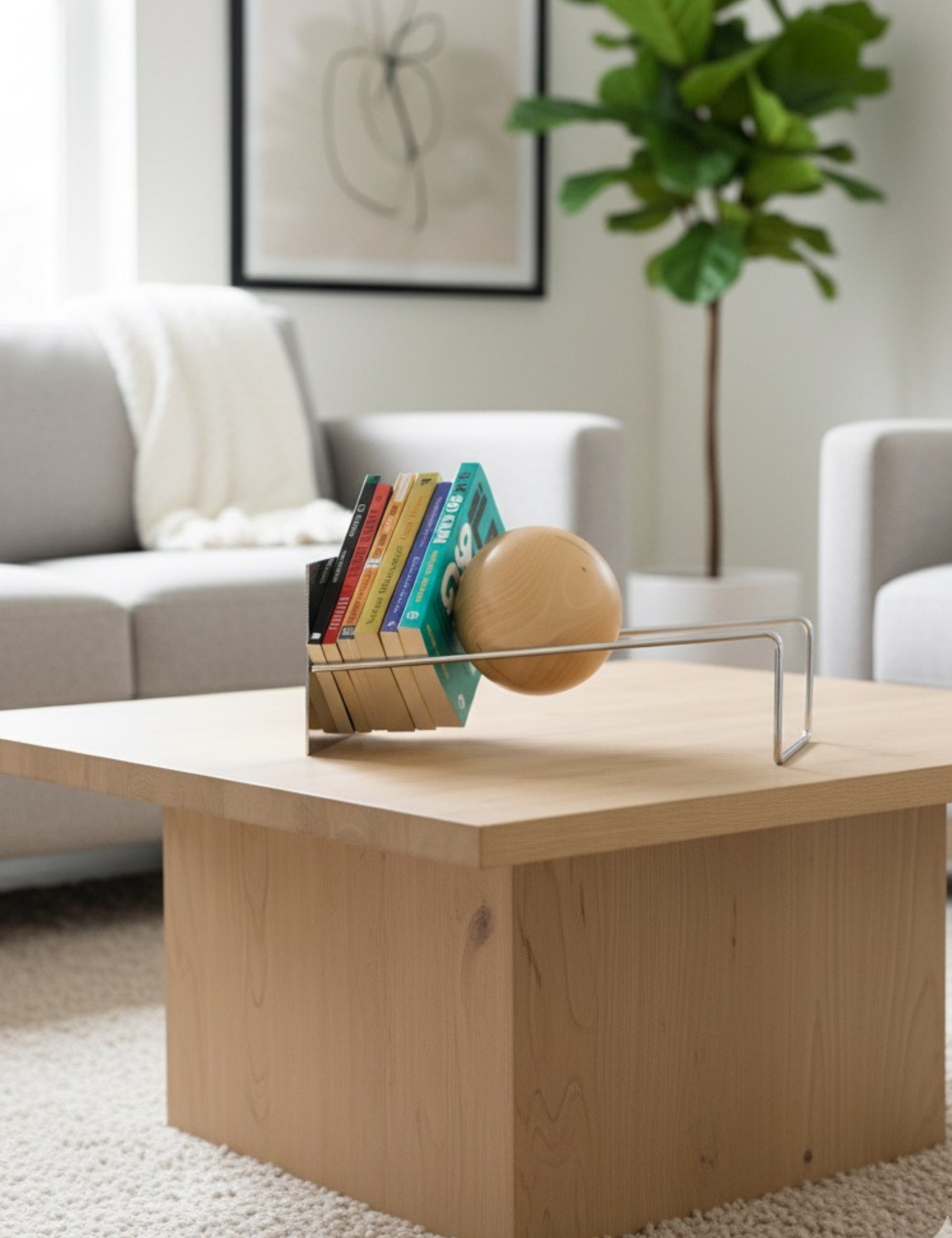 Toke Decorative Bookcase - Silver