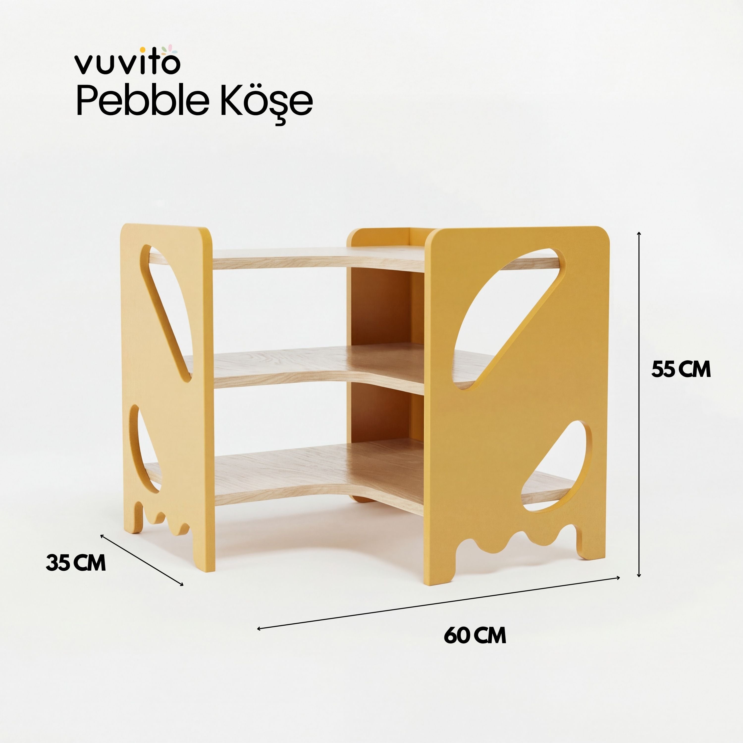 Pebble Çocuk Odası Köşe Ünitesi