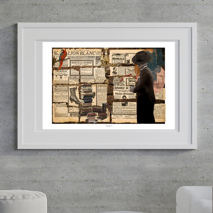 Past Art Print Tasarım Poster