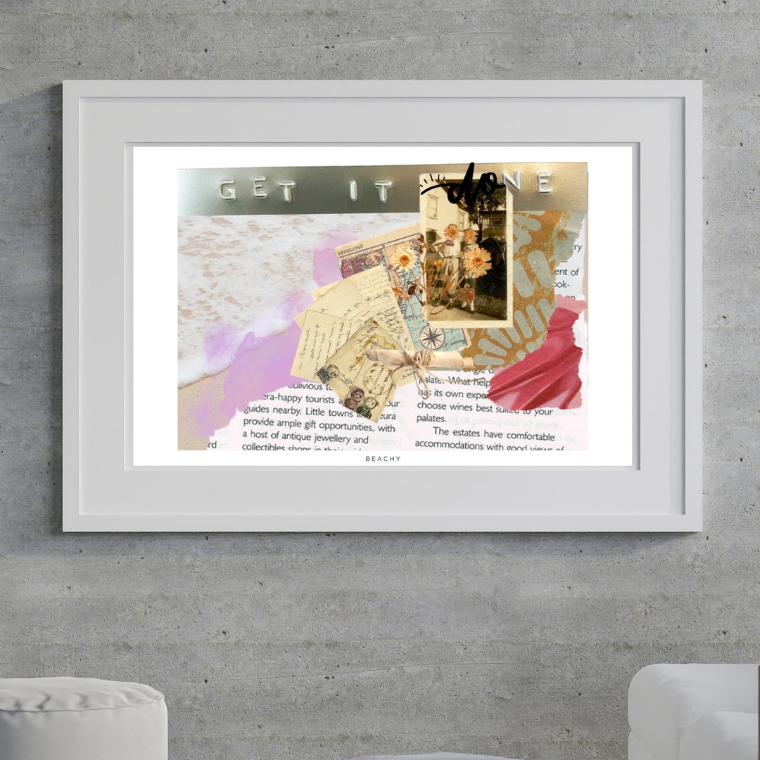 Beachy Art Print Tasarım Poster