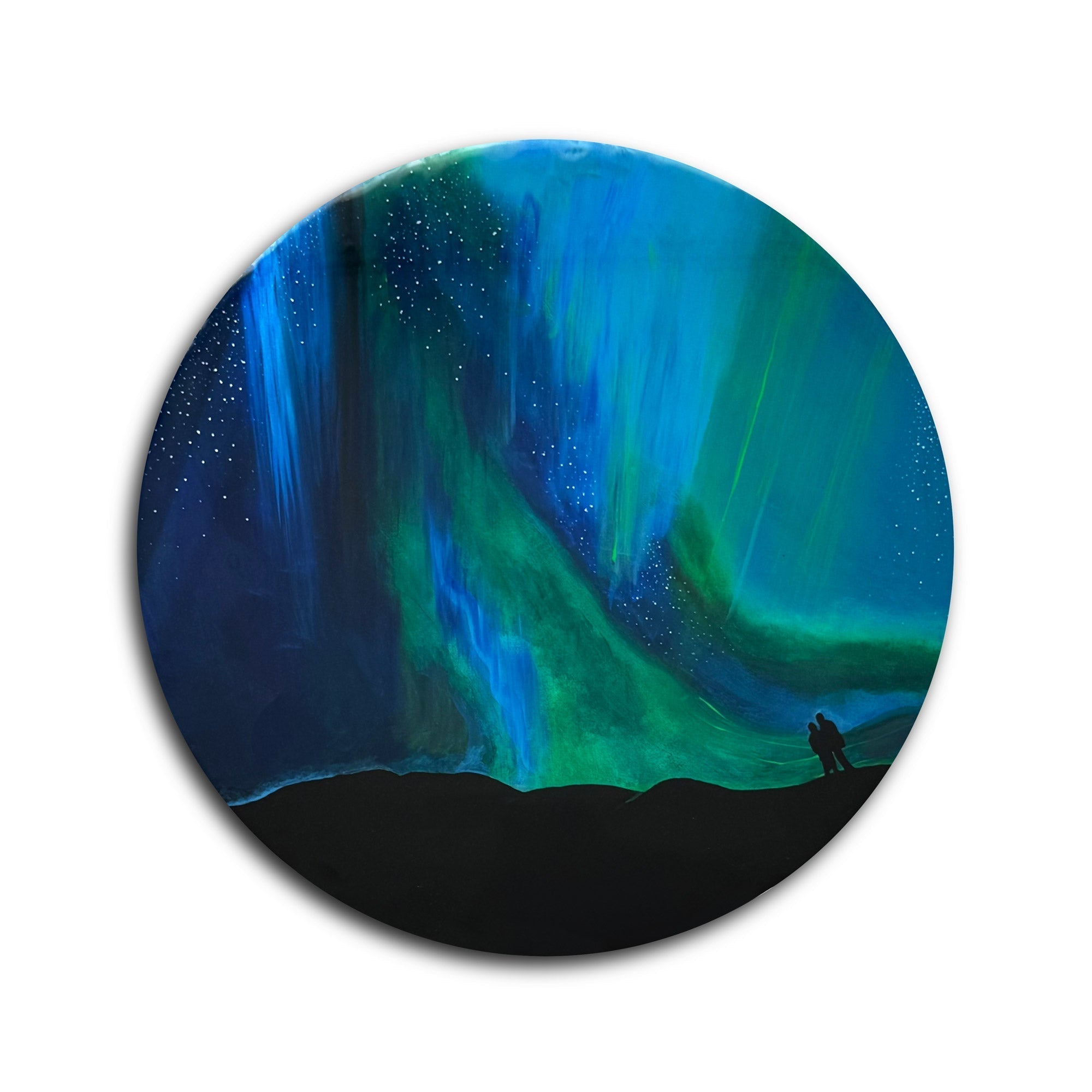 Northern Lights - Epoksi Tablo