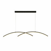 Double Bow Sarkıt Led Avize 120 Cm