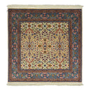 Yedi Dağın Çiçeği El Dokuma Kare Hereke Halısı 170x170 Cm