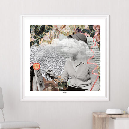 Fog Art Print Poster