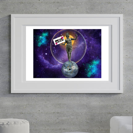 Glow Art Print Tasarım Poster