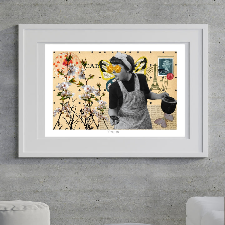 Kitchen Art Print Tasarım Poster