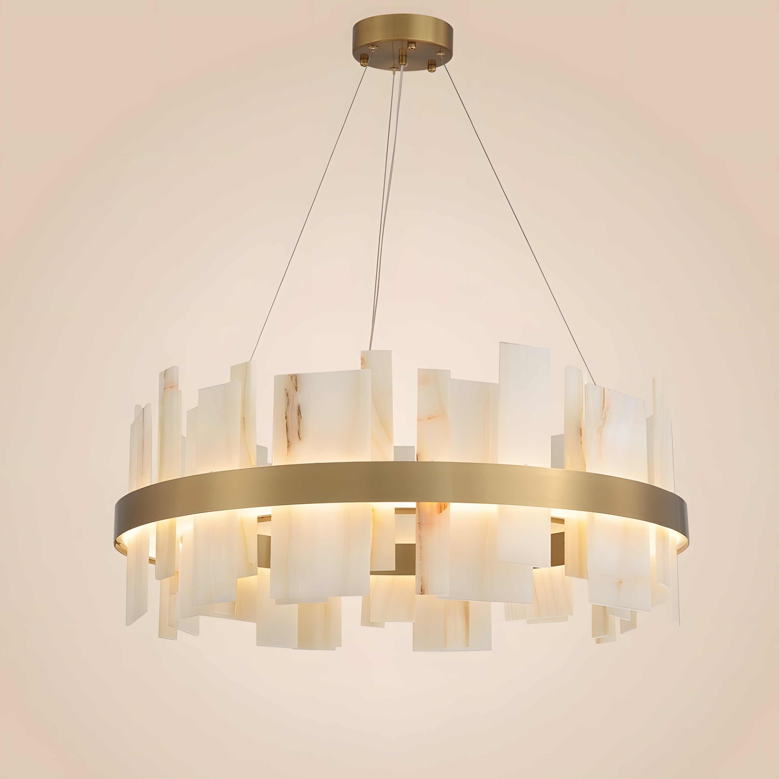 Artemis Mermer Sarkıt Avize