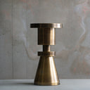 Chess Metal Sehpa Bronz