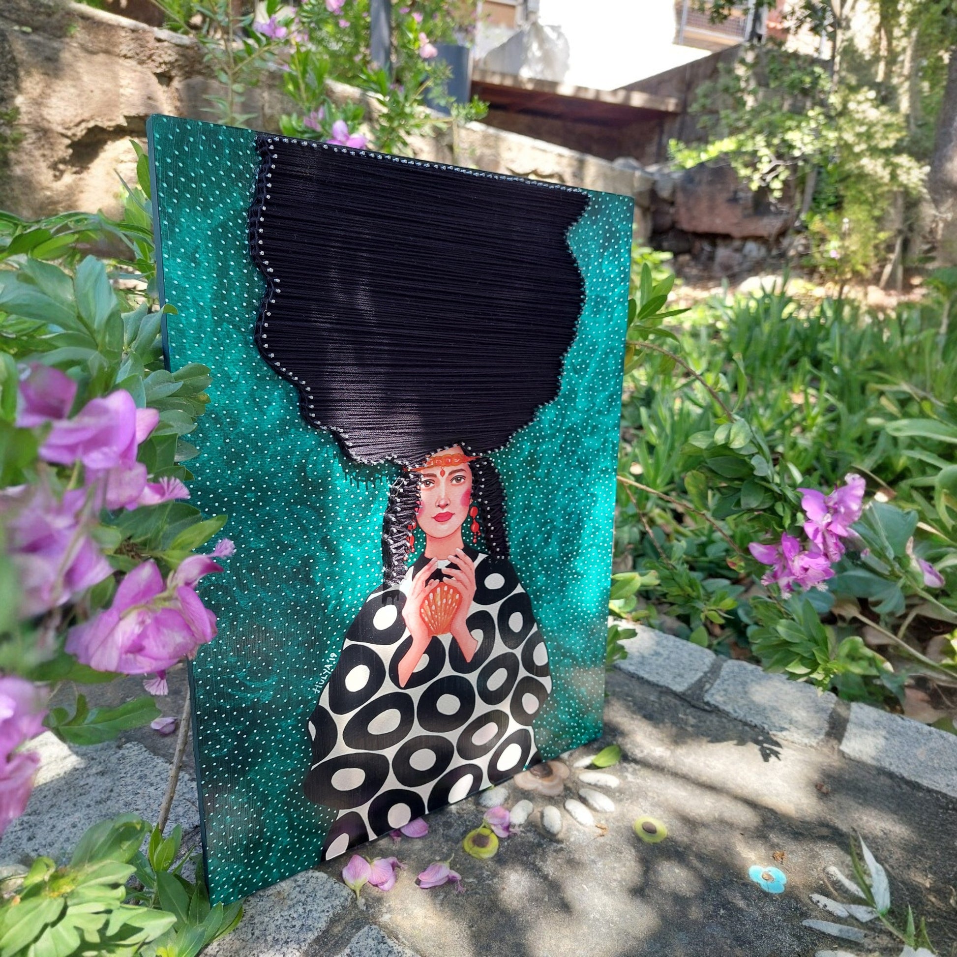 String Art Tablo - All of you concerned