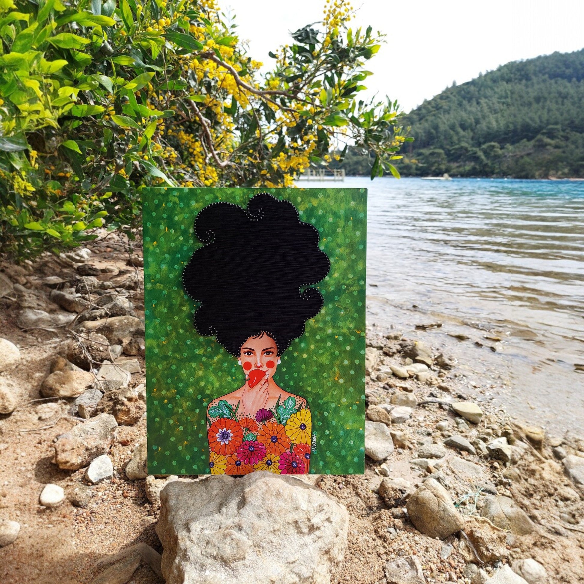 String Art Tablo - Am I really blame