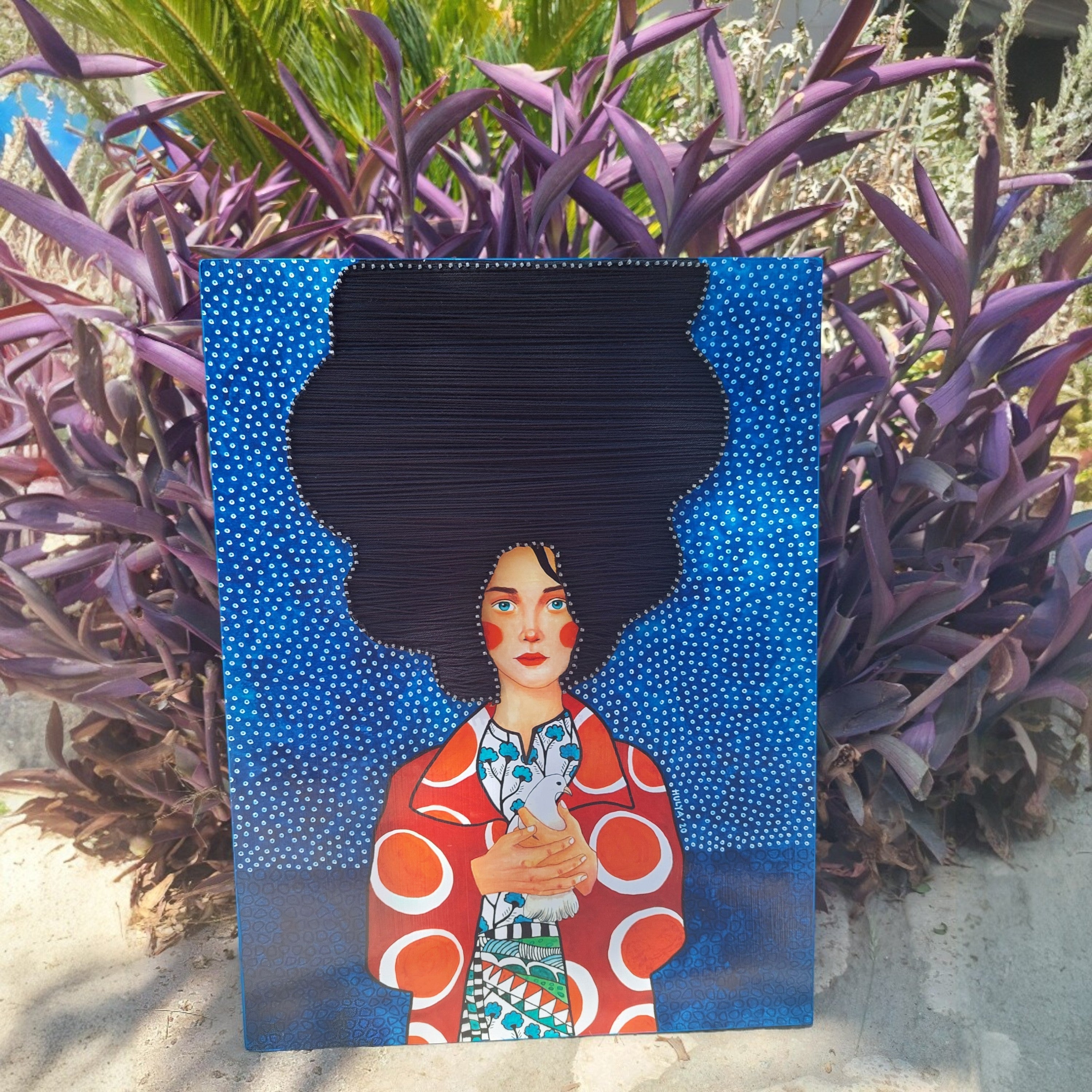 String Art Tablo - Cause I am you