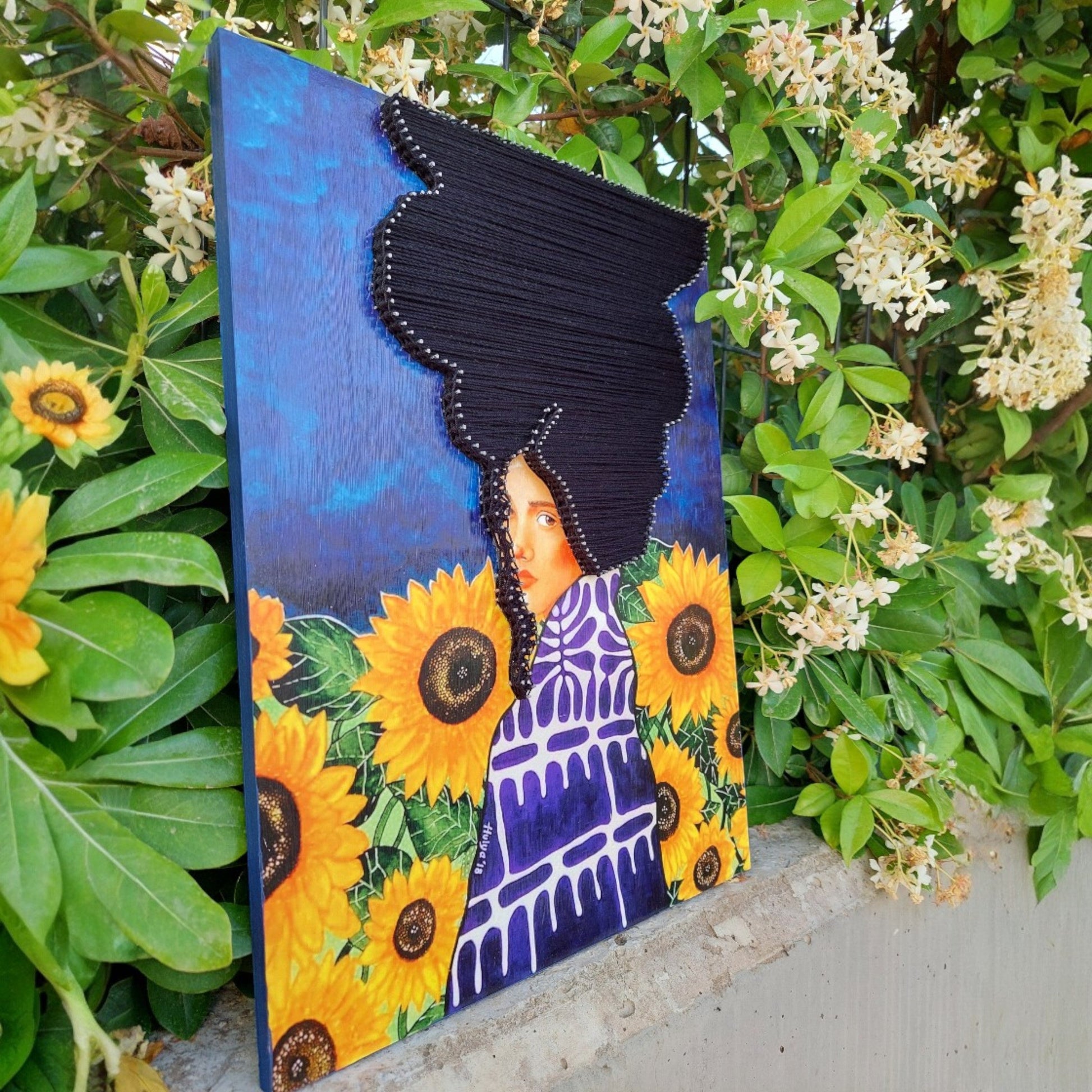 String Art Tablo - Come across