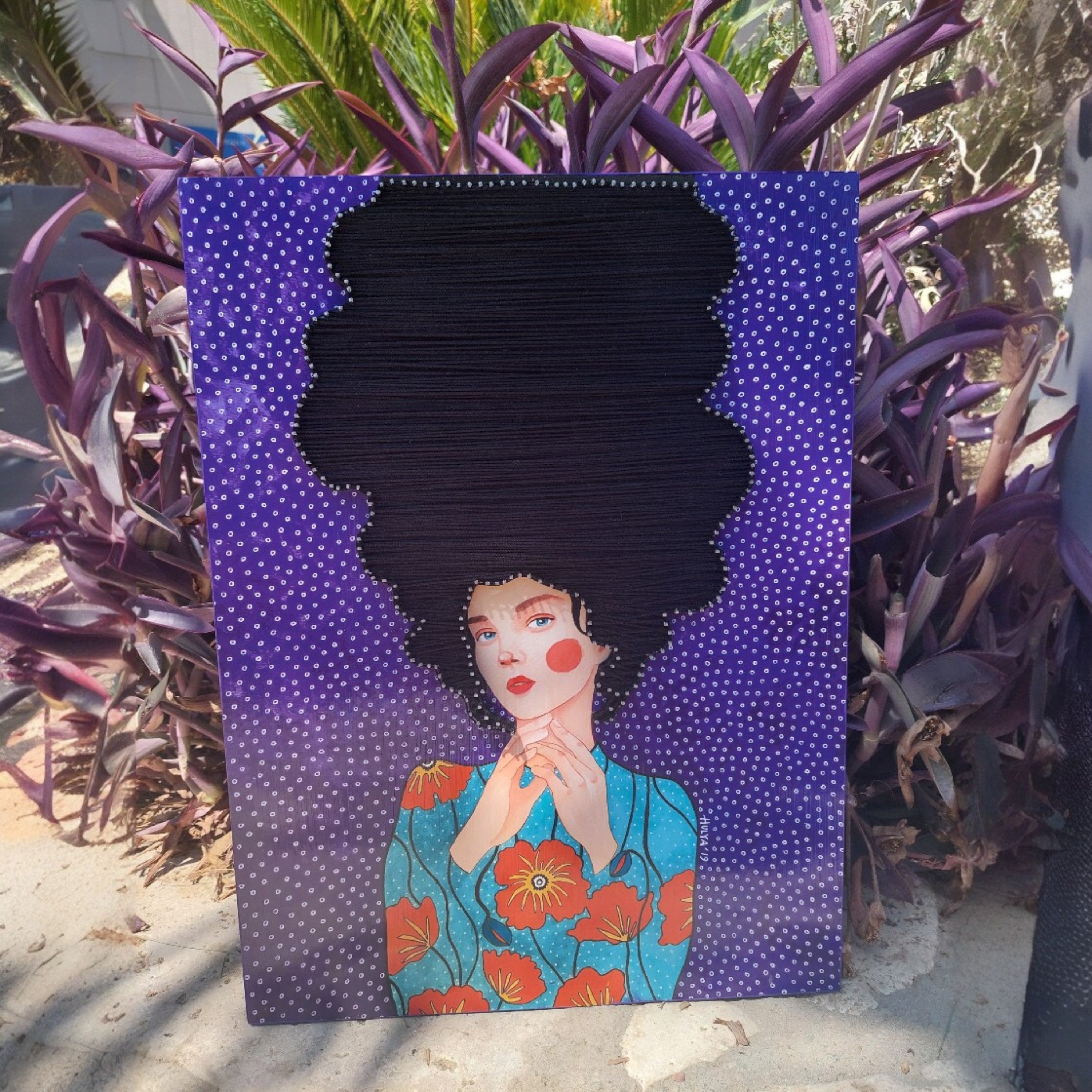 String Art Tablo - Embrace the sound