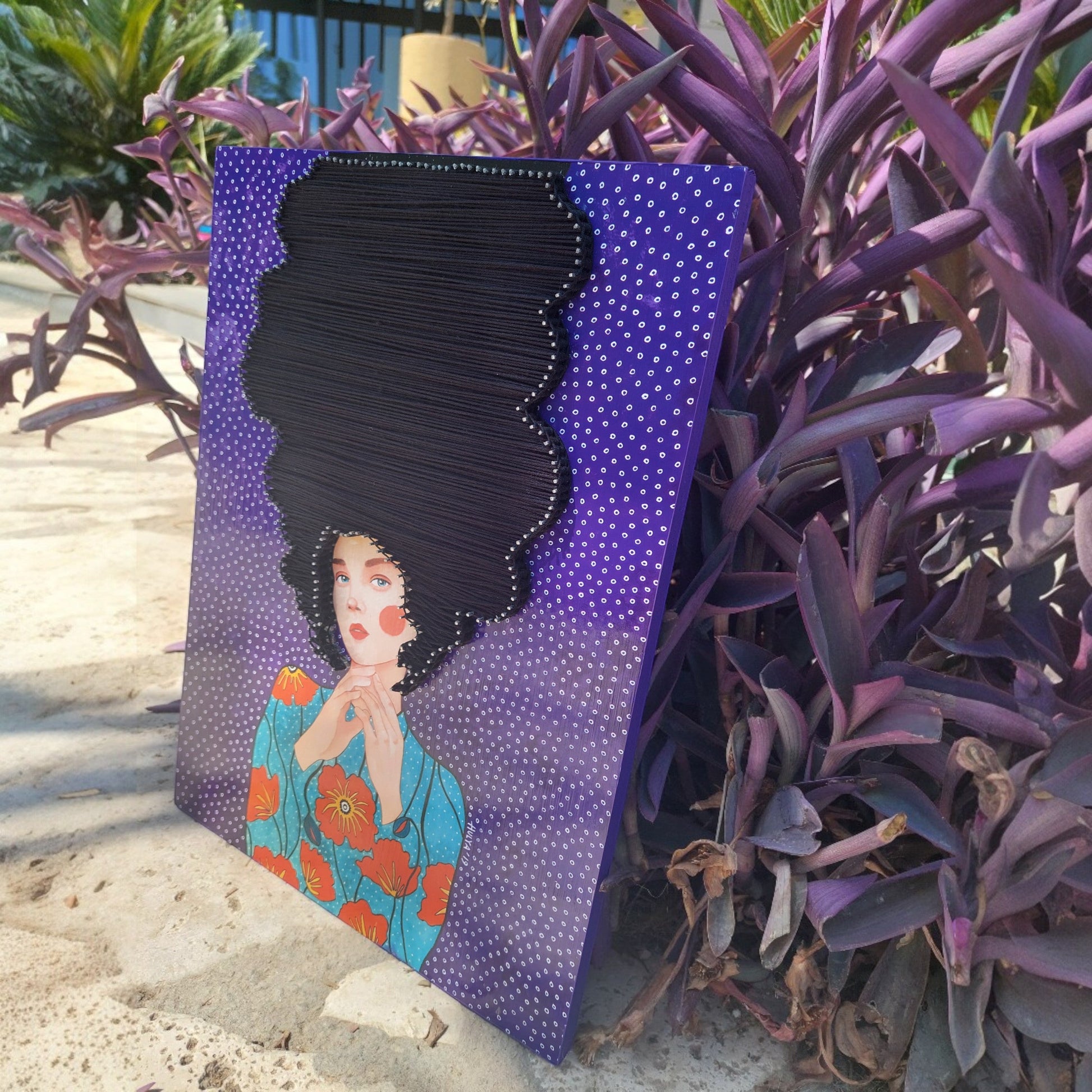 String Art Tablo - Embrace the sound