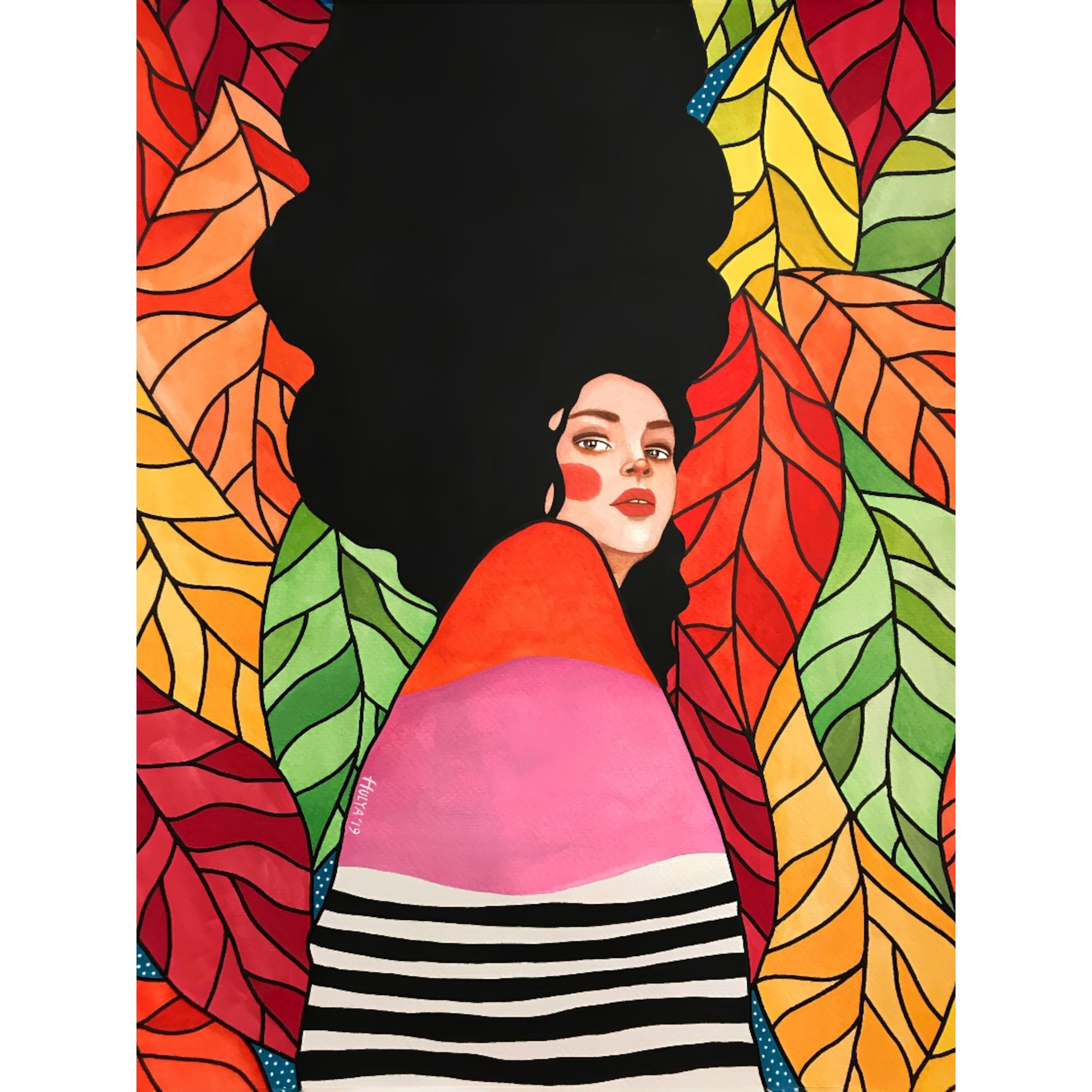 String Art Tablo - I am in the moment