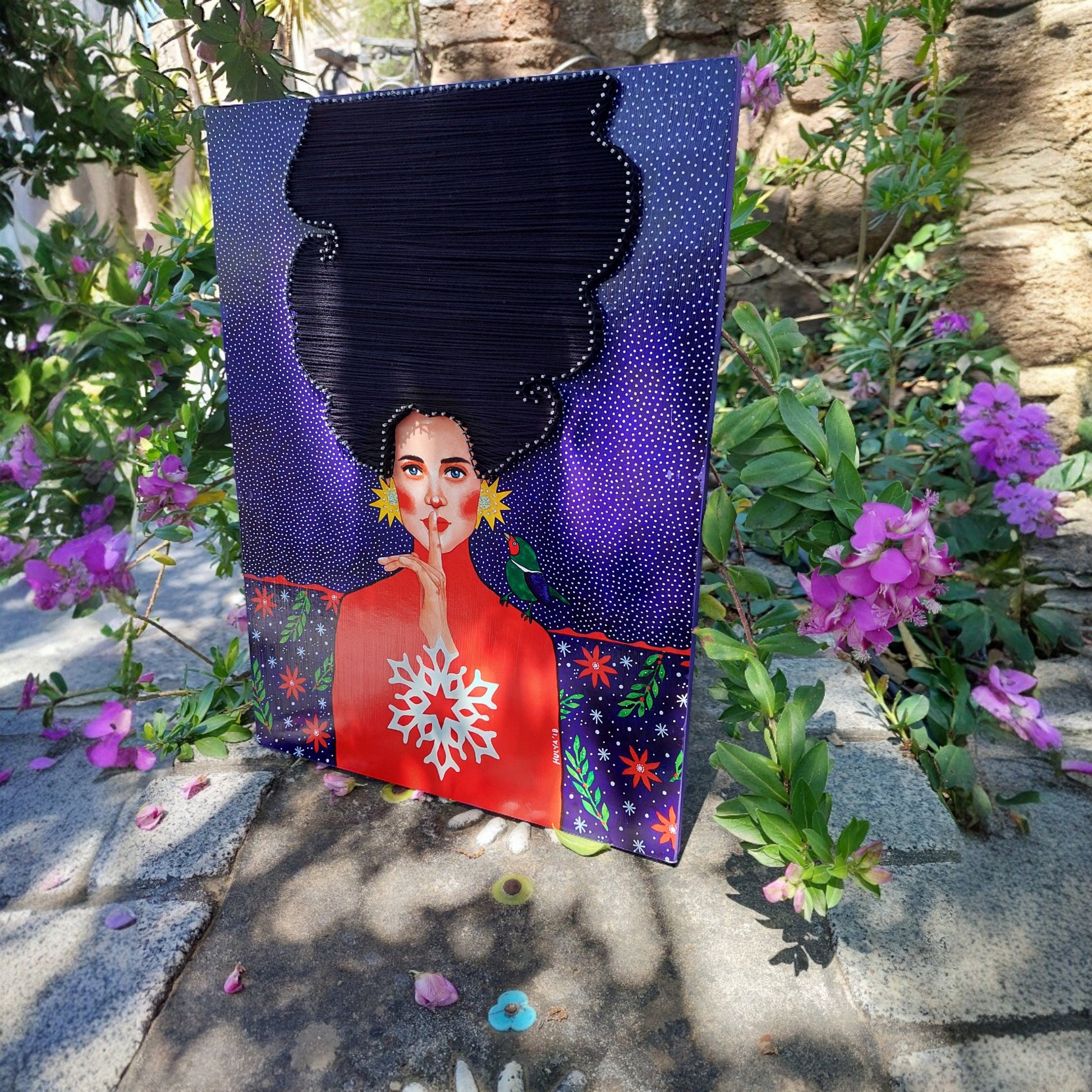 String Art Tablo - I prefer the sound of you