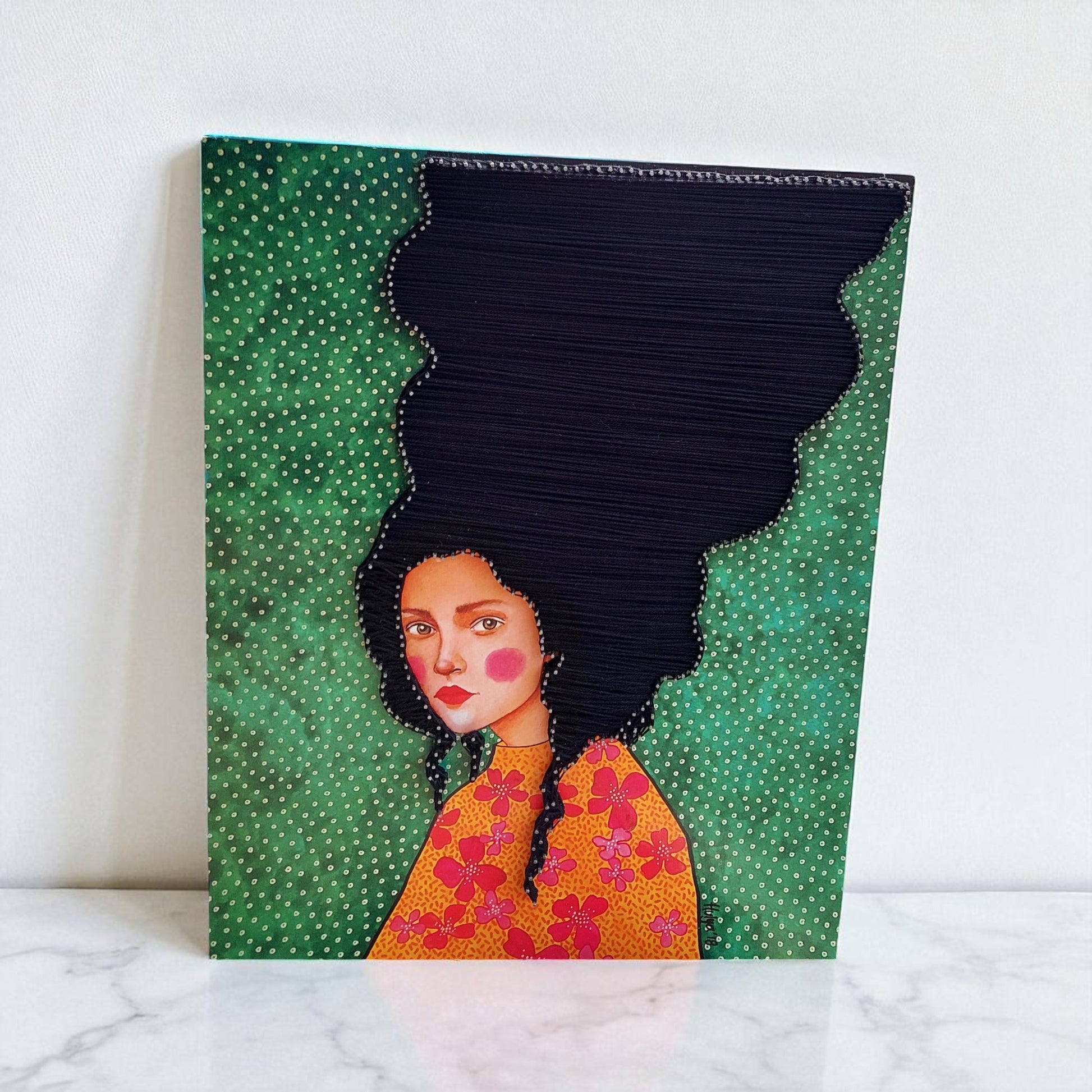 String Art Tablo - In secret to myself