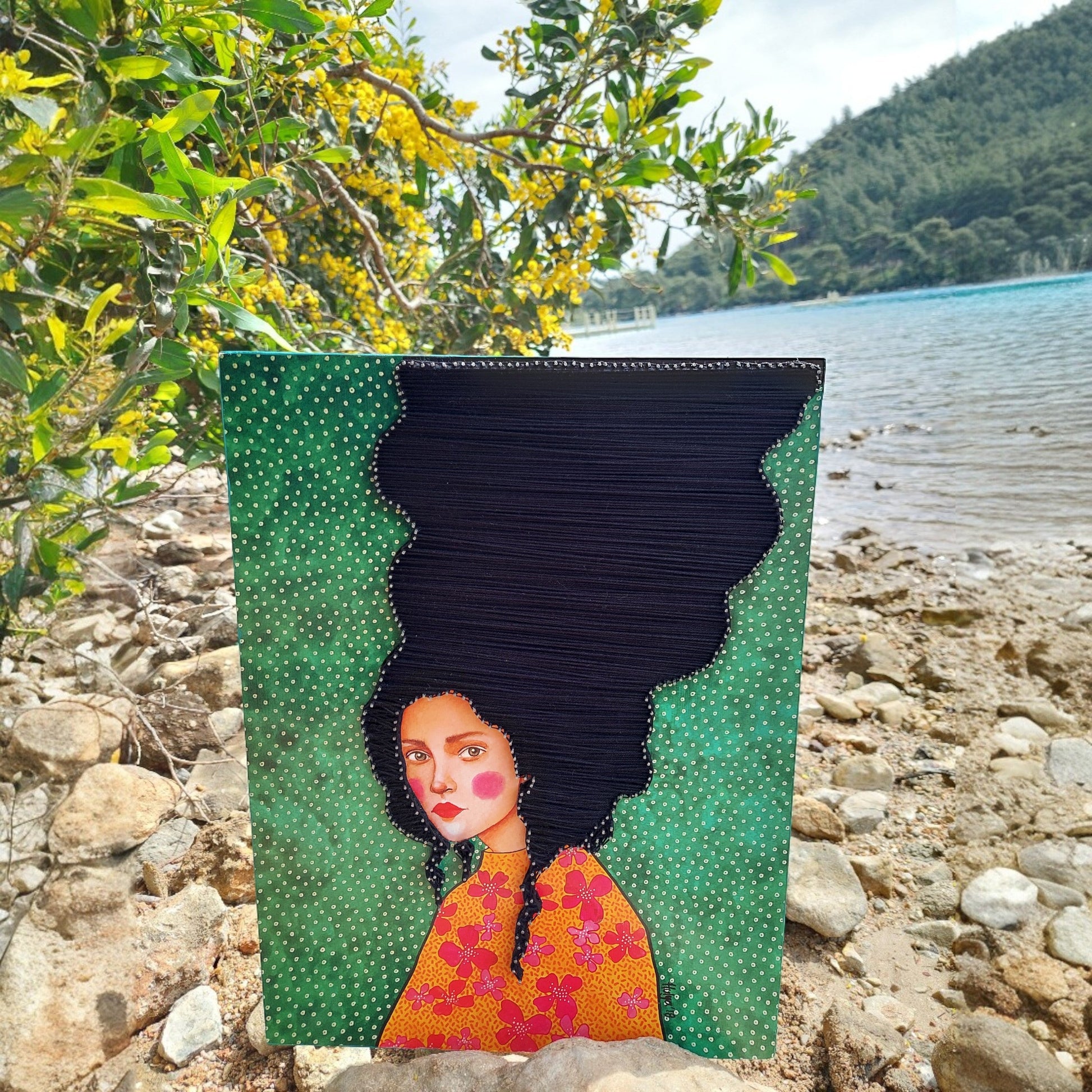 String Art Tablo - In secret to myself