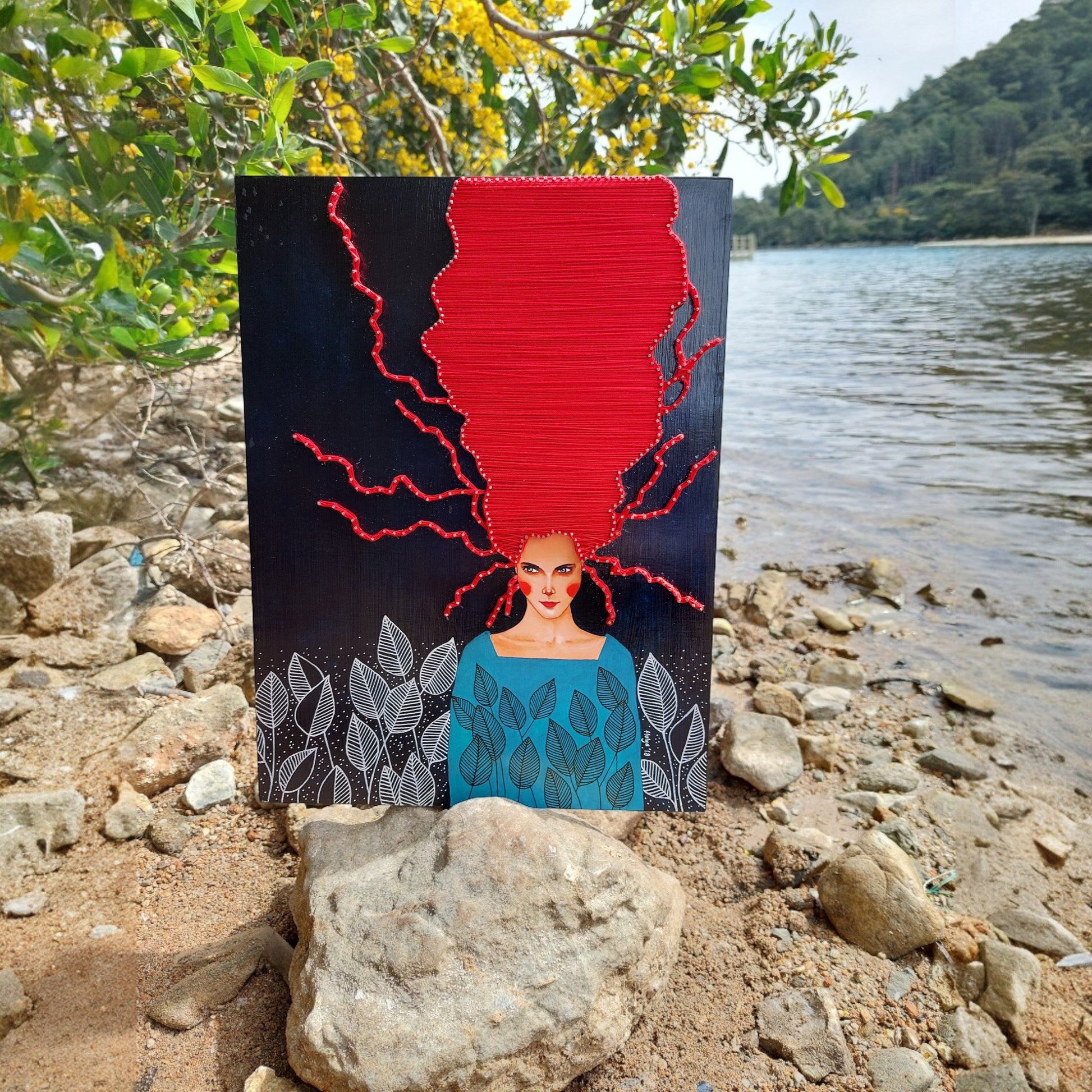 String Art Tablo - In the eleventh hour