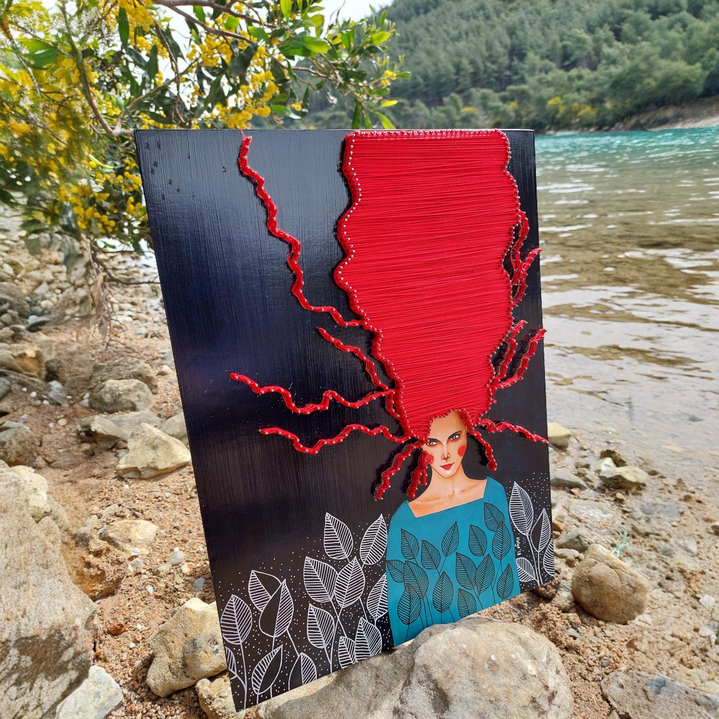 String Art Tablo - In the eleventh hour