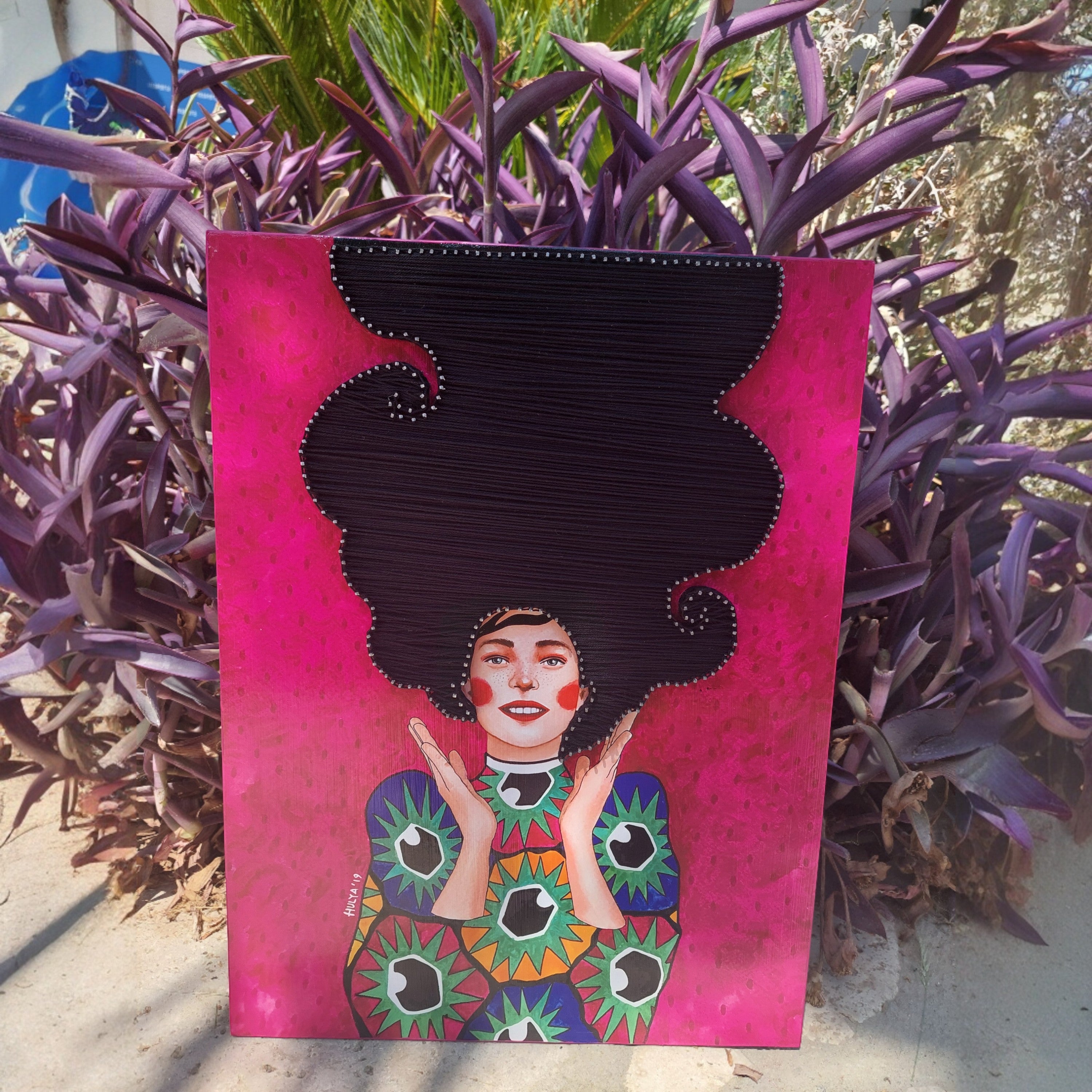 String Art Tablo - Keep dreaming away