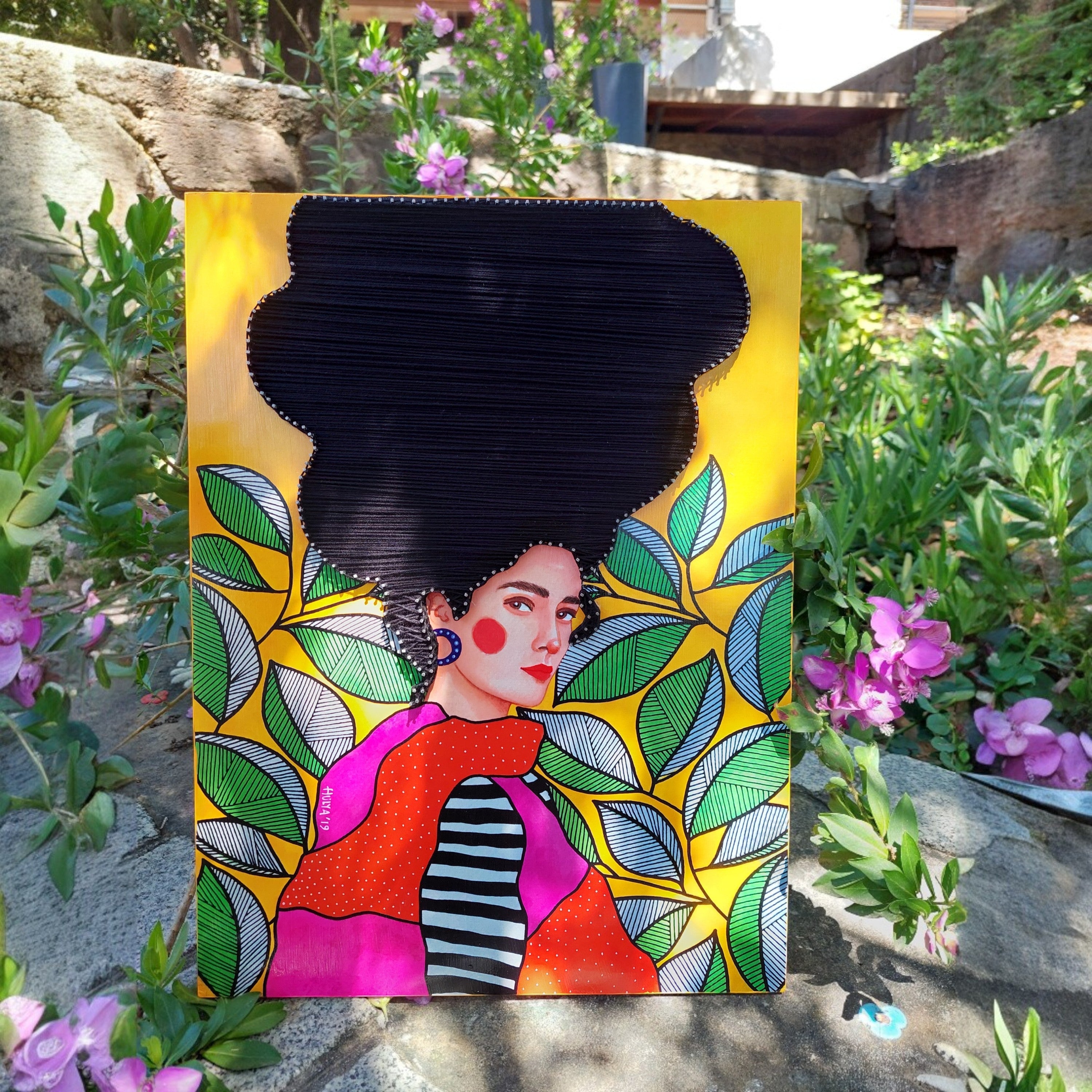 String Art Tablo - Moment three