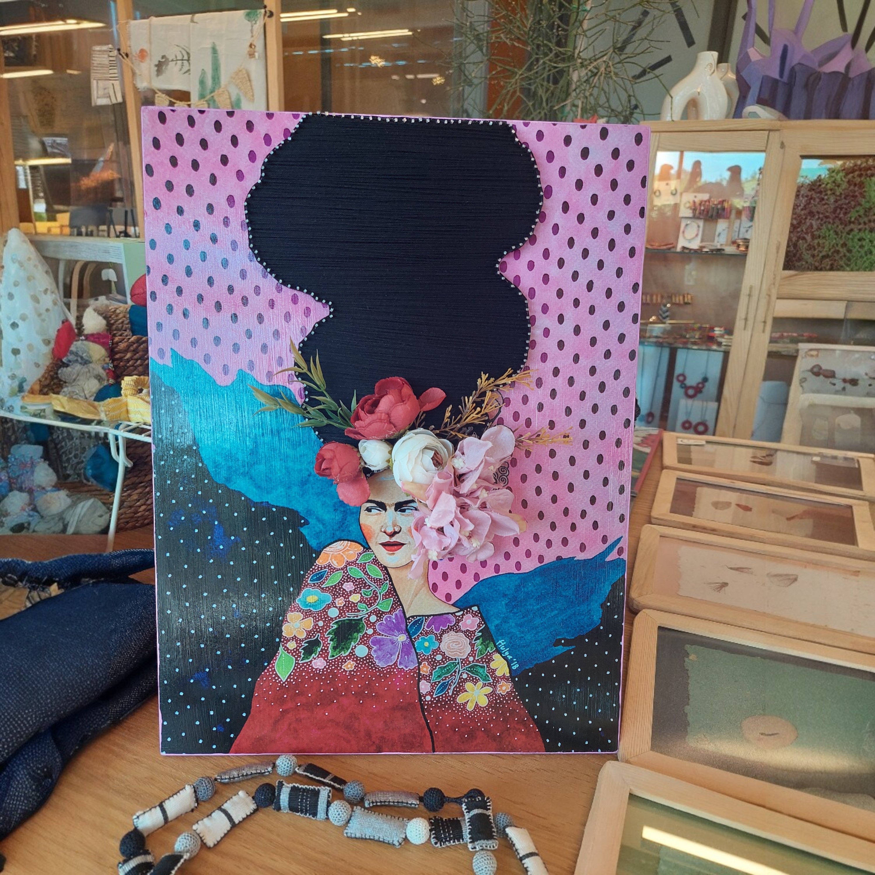 String Art Tablo - Send her my love