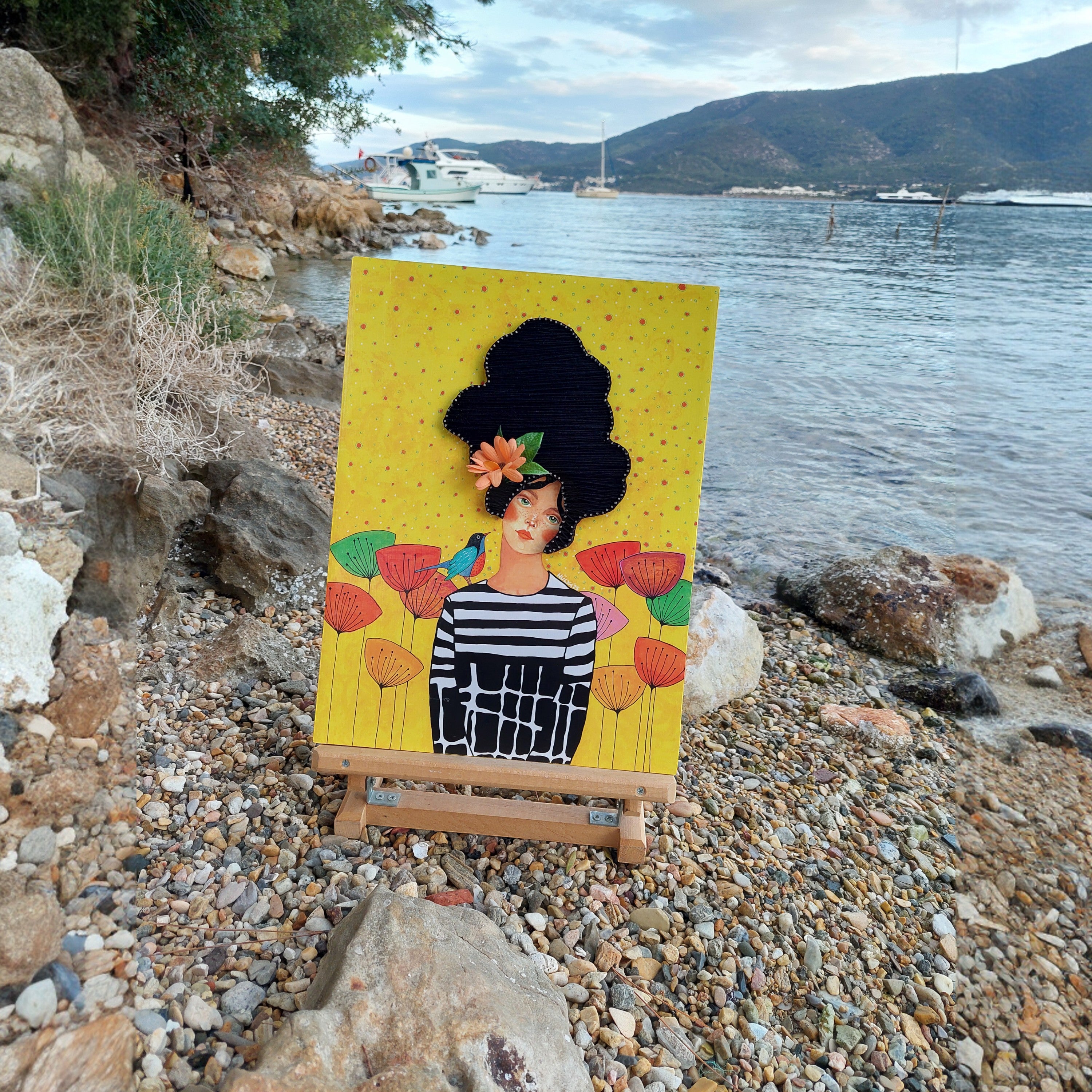 String Art Tablo - You can't ignore