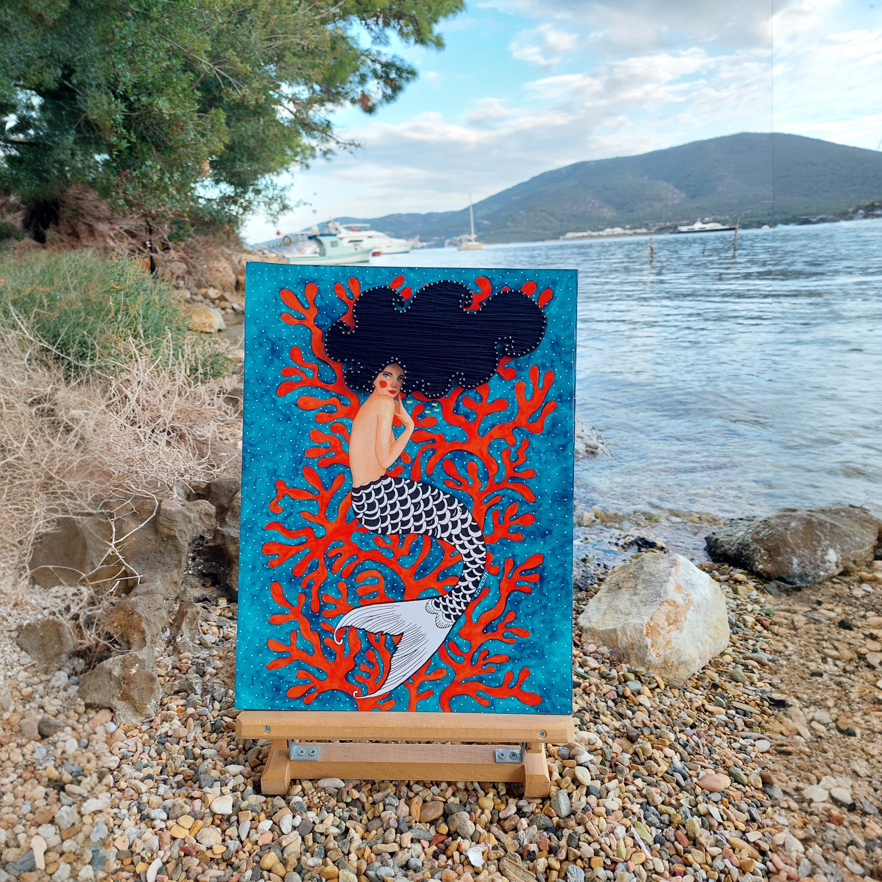 String Art Tablo - Your destiny may keep you warm