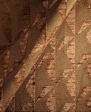 Totemic Siyah Masif Lake Bronz Jakarlı Tabure