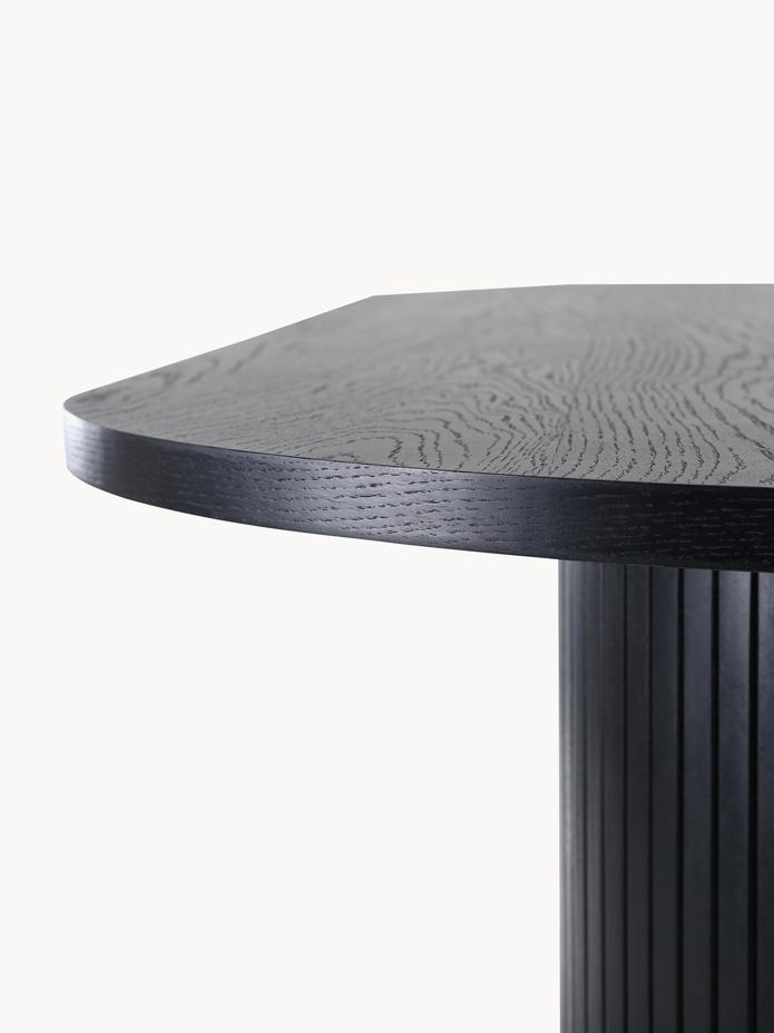 Fleet Black Dining Table - Innature Home - 100*220 Cm