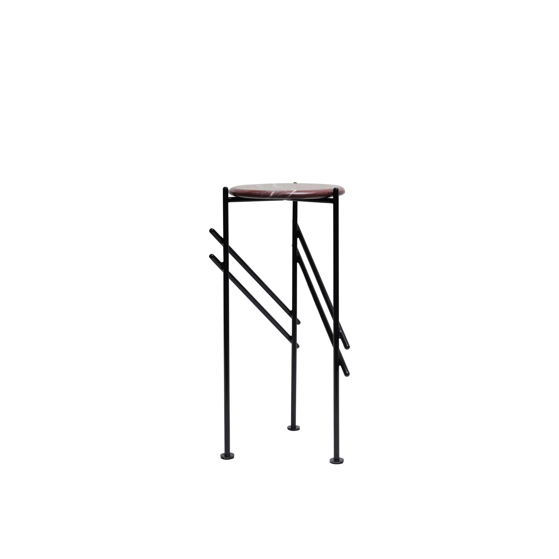 2560 Mermer Tablalı Yan Sehpa