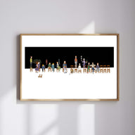 Berfu Koral - Ways Fine Art Baskı-Fine Art Baskı-Gige Gallery-Hahnemühle Matt Fibre-21x30 - Paspartulu Görünüm-NowShopFun