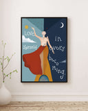 Berfu Koral - Love Yourself In Every Becoming fine art baskı