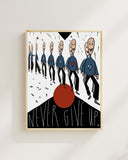 Berfu Koral - Try And Never Give Up fine art baskı