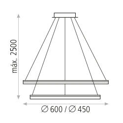 Belenus Beyaz Sarkıt Avize