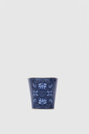 Royal Blue Blanc Beyaz & Lacivert Porselen Mumluk Vazo 2'li