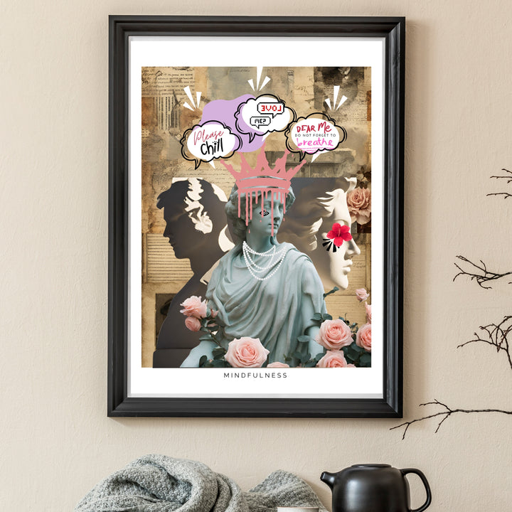 Mindfulness Art Print Tasarım Poster