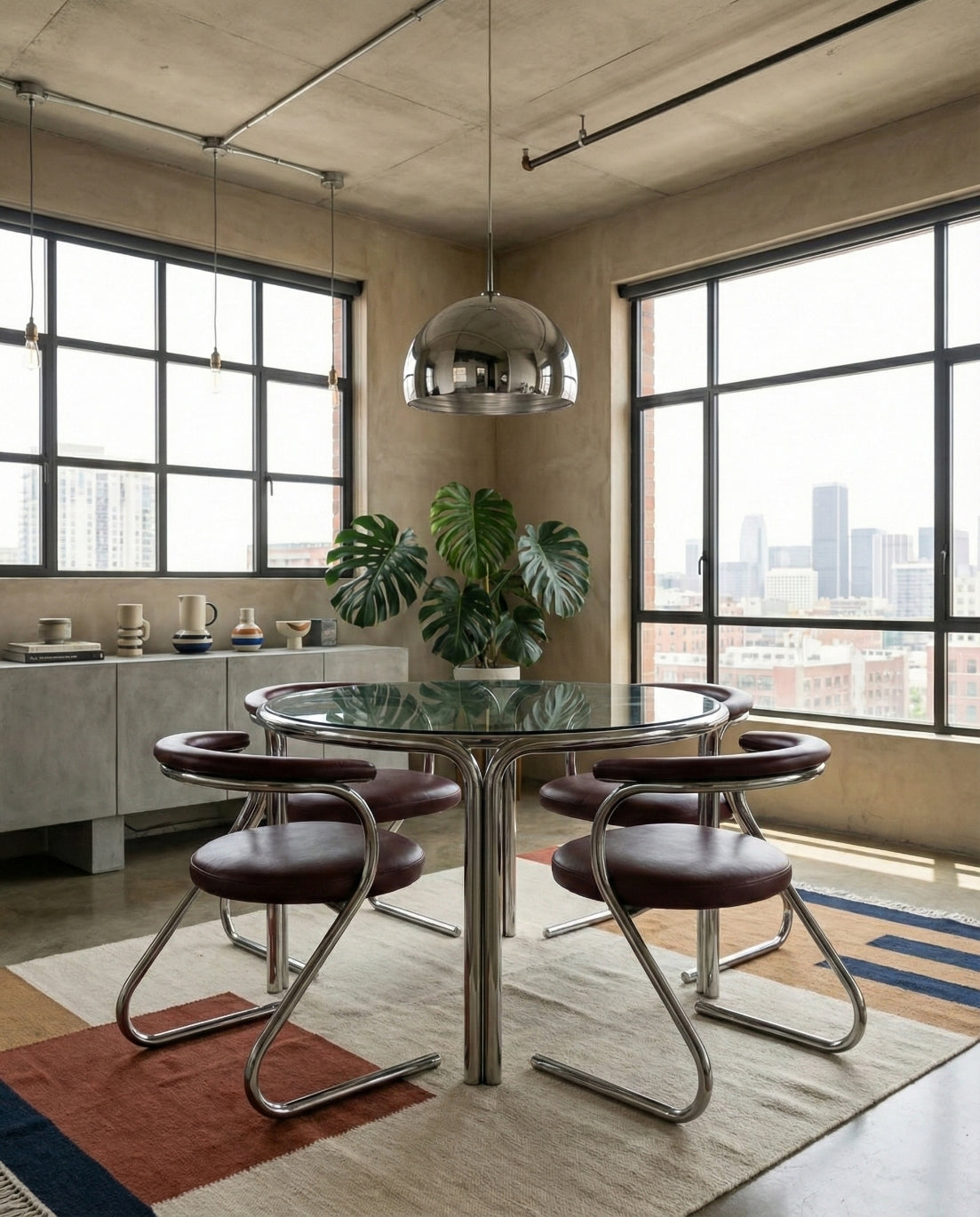 Merlo Sandalye Seti (4'lü)