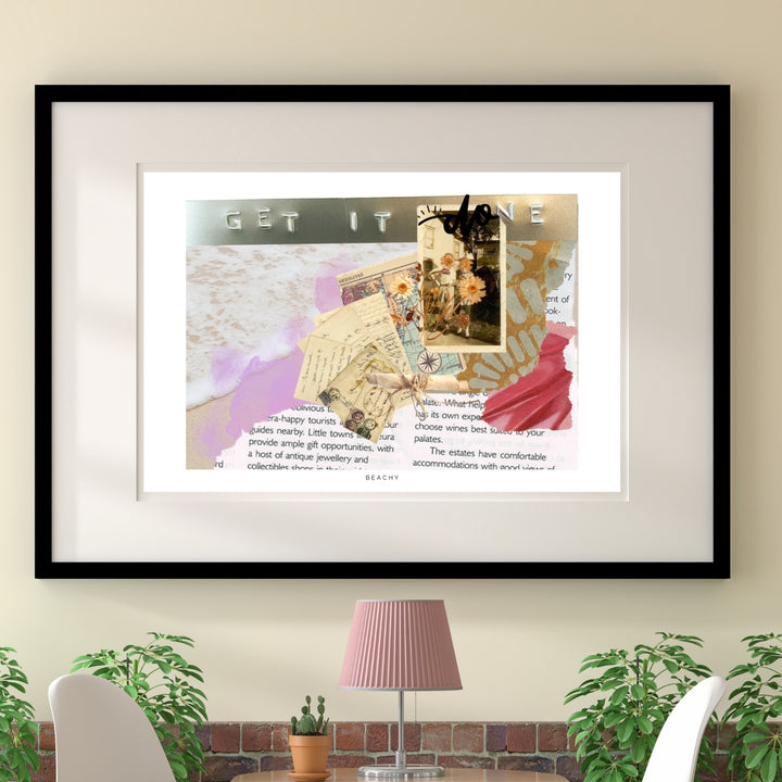 Beachy Art Print Tasarım Poster