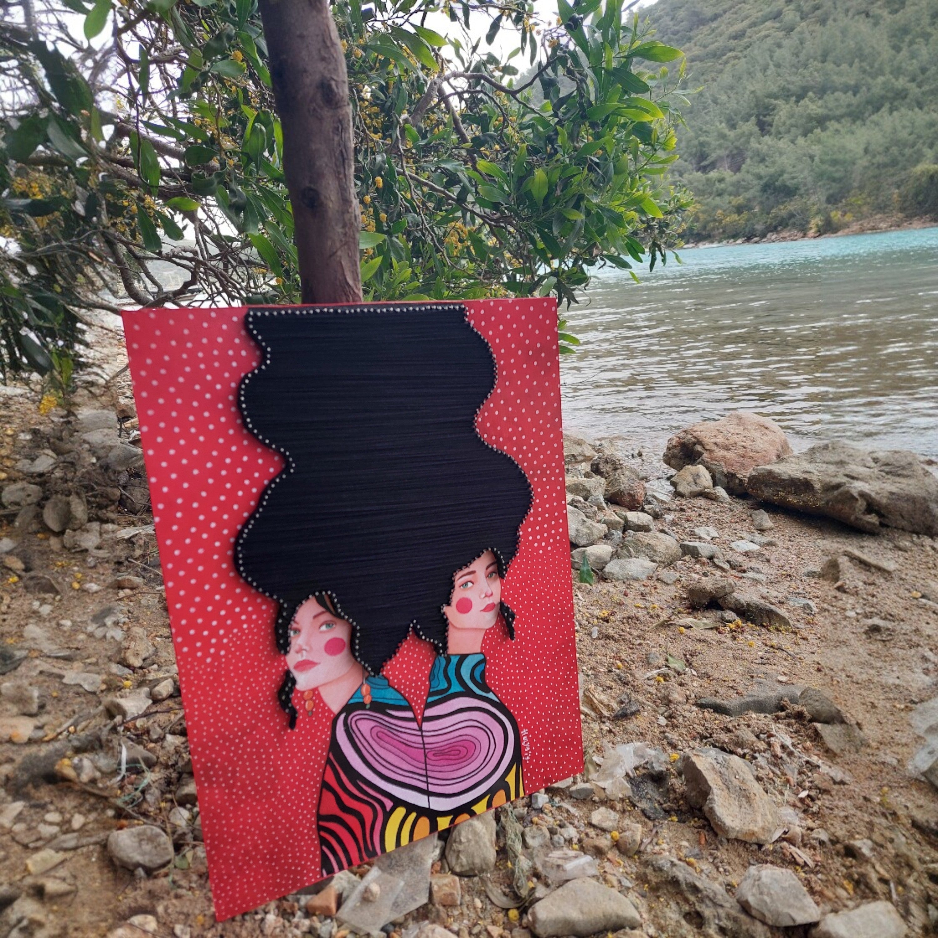 String Art Painting - No reason or rhyme