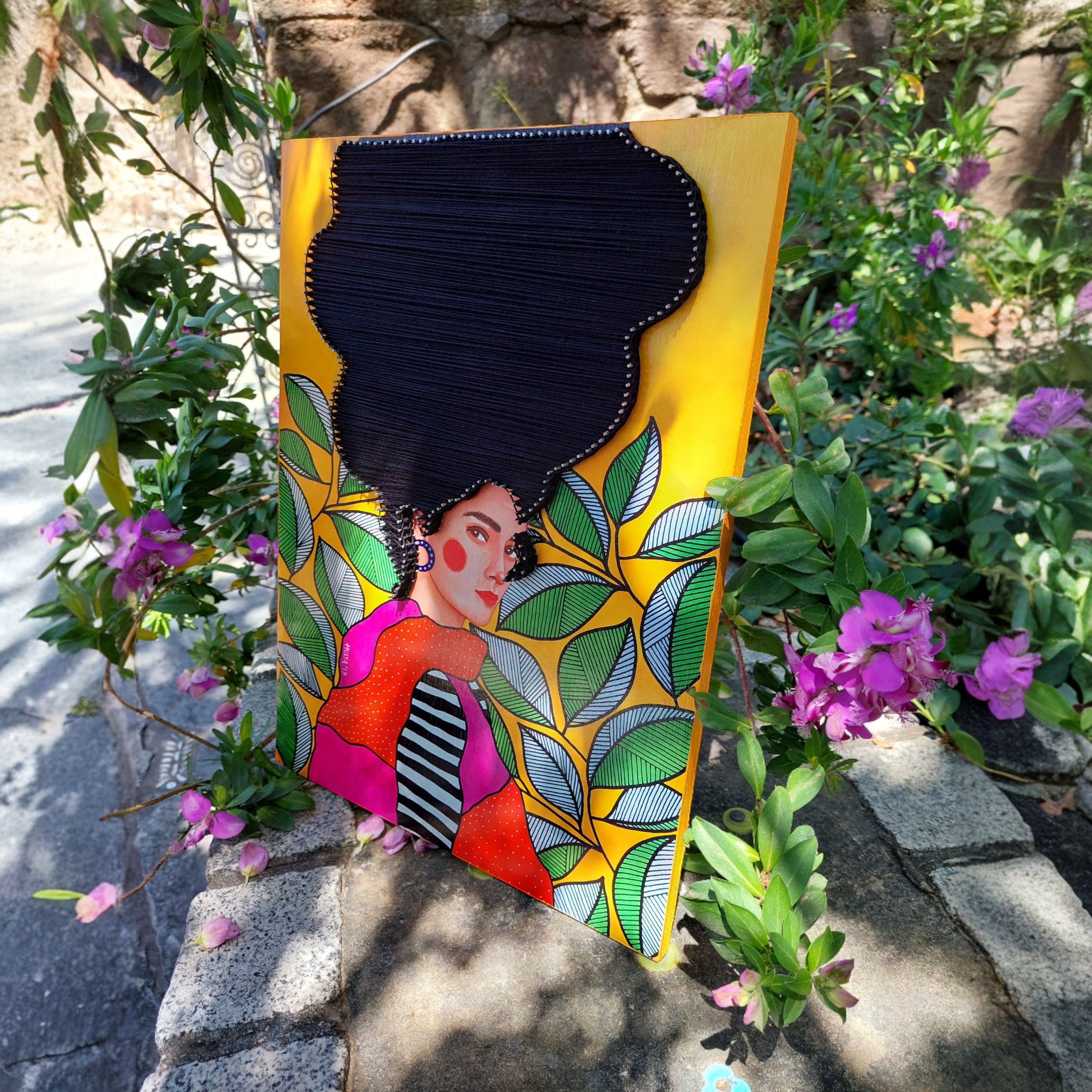 String Art Tablo - Moment three