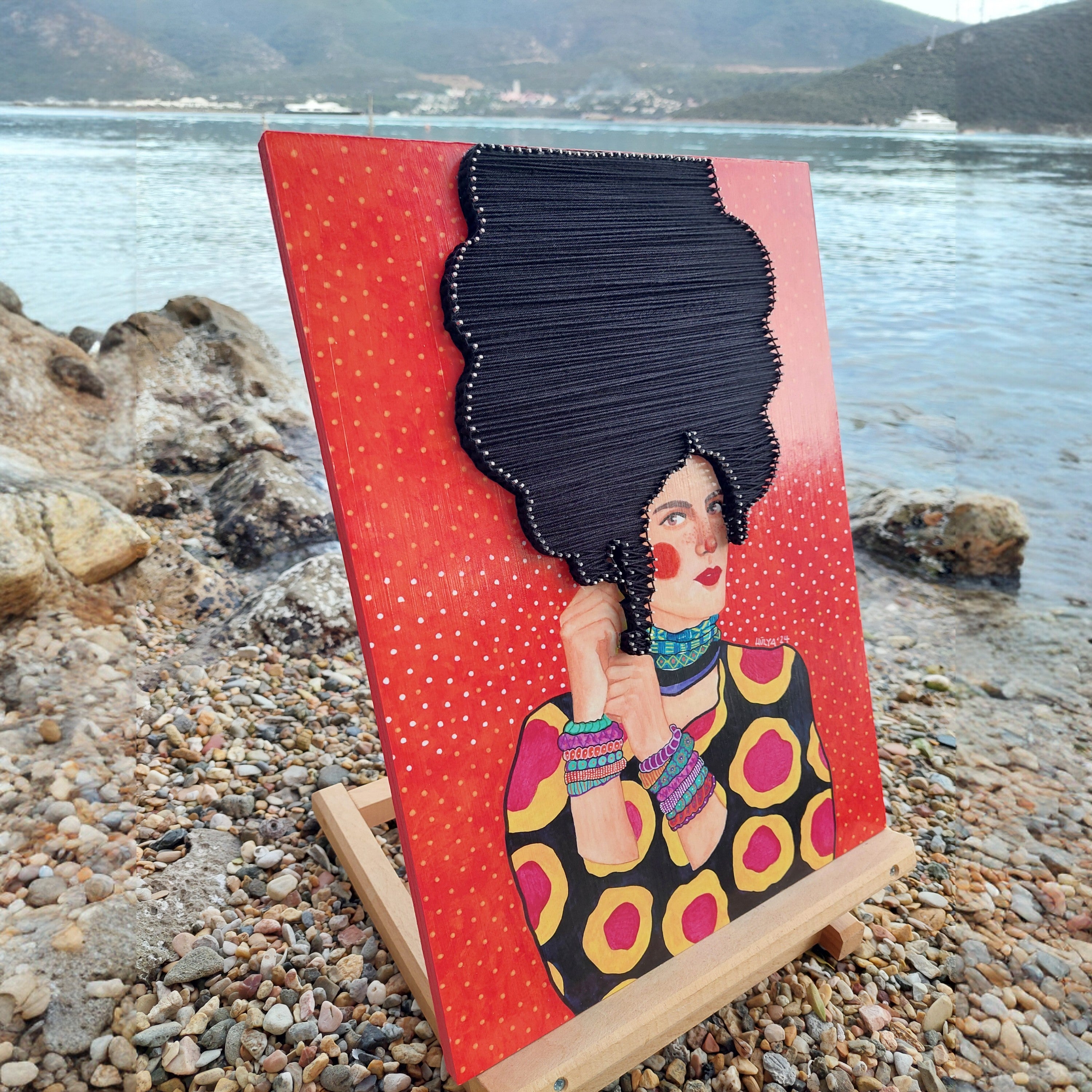 String Art Tablo - Not so easy