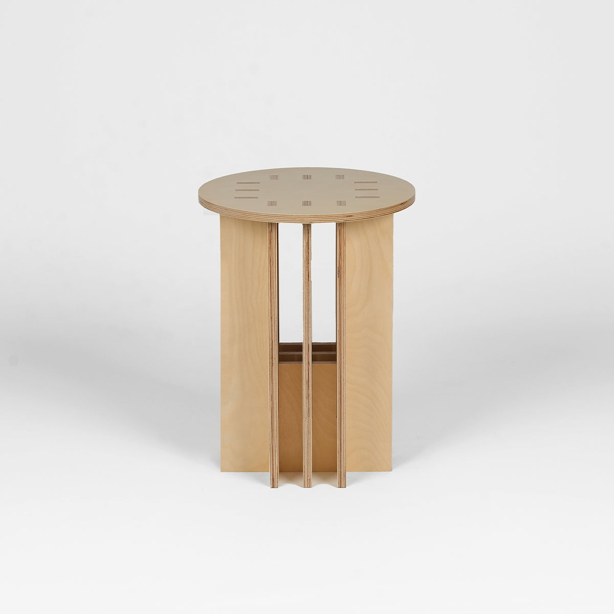 Plus01 Medium Naturel Sehpa