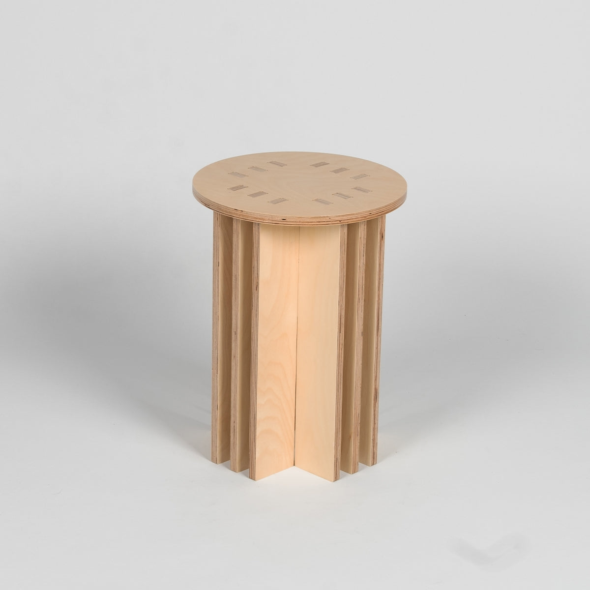 Plus01 Medium Naturel Sehpa