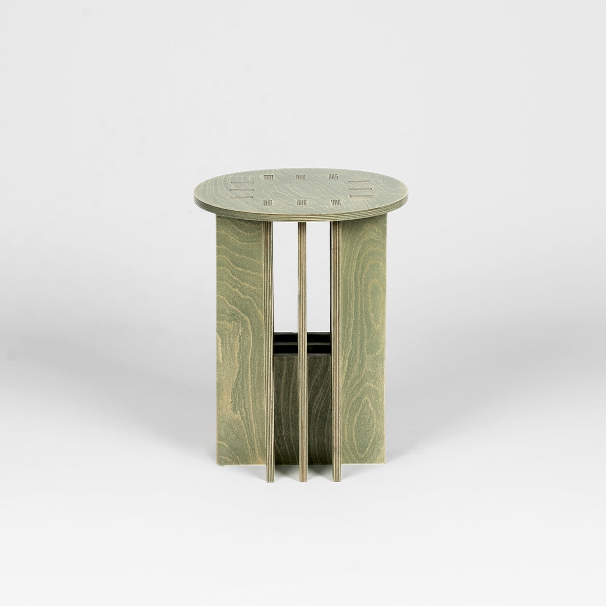 Plus01 Medium Yeşil Sehpa